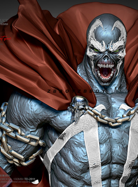 150mm ZBBOY监制 再生侠  树脂手办 兵人 白模 TD-2811