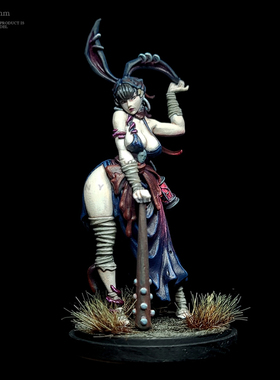 38mm  Beauty Soldier 女神系列 树脂兵人(原特白模) A-1469