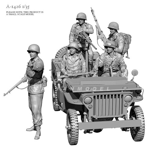 模型经典手办1/35树脂兵人