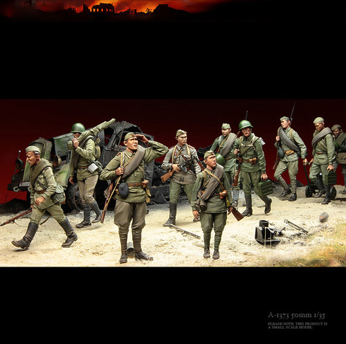 模型经典手办1/35树脂兵人