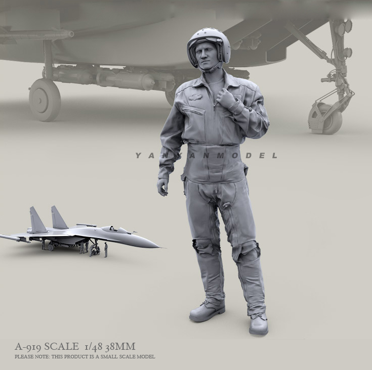 与帆模型经典手办1/48树脂兵人