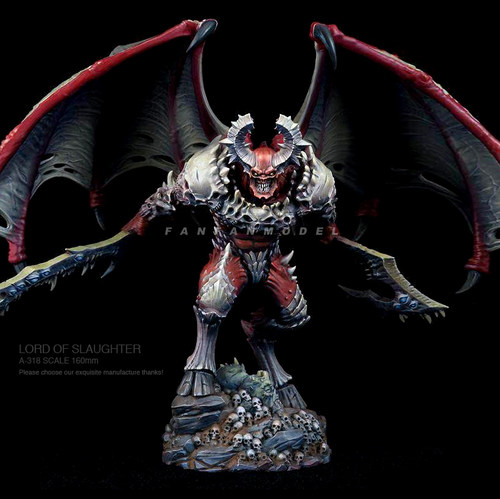 160mm 魔域天王(大比例)  树脂女兵人 白模(原特)  A-318