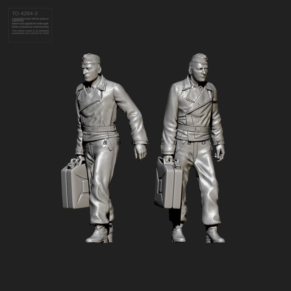 模型经典手办1/35树脂兵人