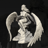 95mm 彩雀女王 7676 55mm 75mm 白模 全高 树脂兵人