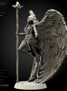 1/35 ZBBOY监制 救赎天使  树脂手办 兵人 白模 TD-3312