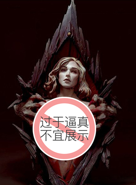 1/10H110MM 地狱女王半身像(原特) 树脂兵人白模 A-237