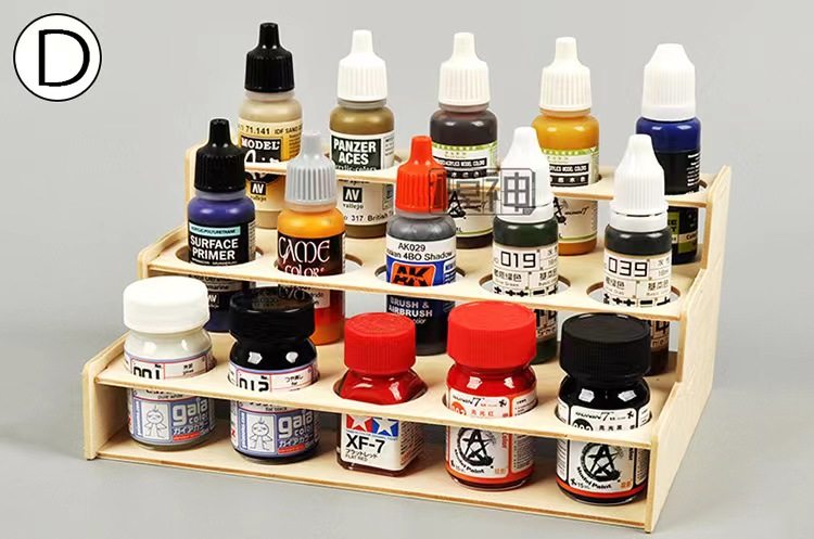 模型制作工具 油漆架  储存盒放置架 上色收纳盒架 TOO-39