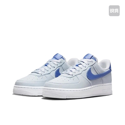耐克Air Force 1空军一号低帮板鞋女款白蓝色FN7185-423广东cj仓
