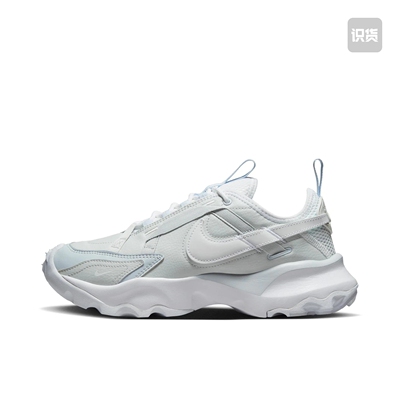 Nike TC 7900 织物 日常休闲鞋 女款 白灰色FB8941-043广东66仓