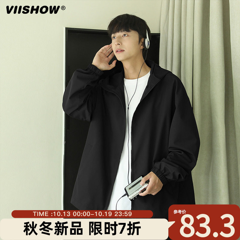 VIISHOW秋季夹克外套男工装山系机能户外外套冲锋衣宽松运动户外属于什么档次？