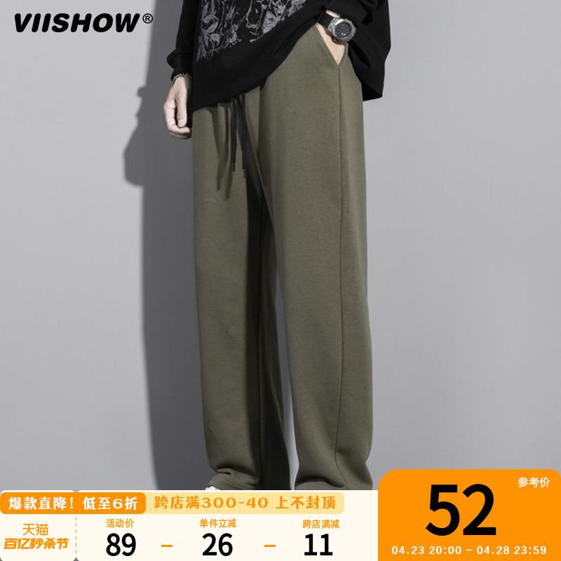 VIISHOW长裤休闲裤日系工装裤