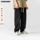 子高级感痞帅设计感 男直筒运动潮牌裤 VIISHOWoversize美式 休闲裤