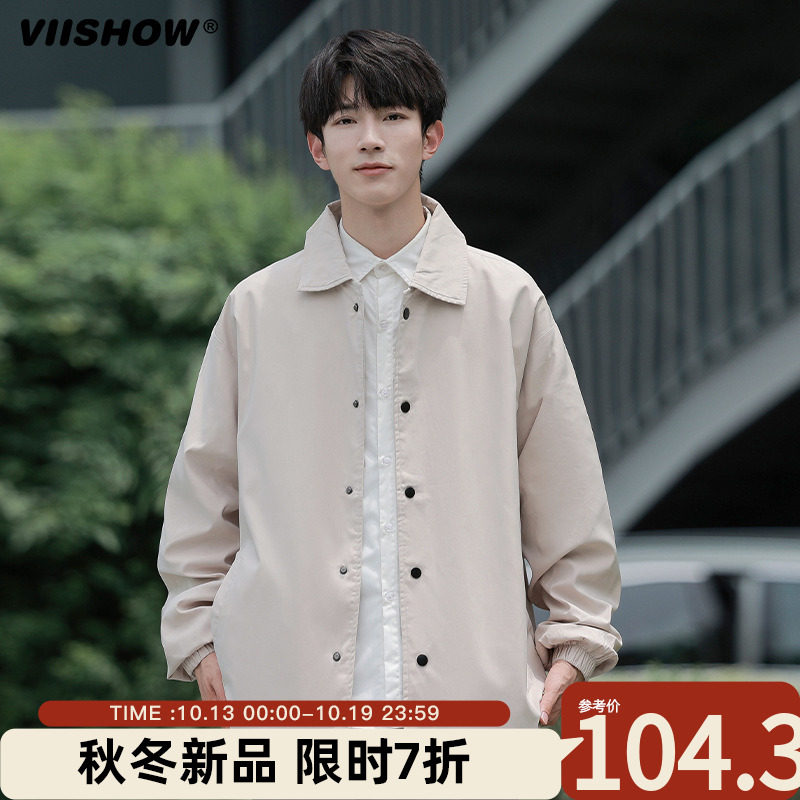 VIISHOW日系cityboy工装外套男春秋款美式高级感男装小众设计夹克怎么看?