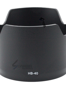 HB-40遮光罩适用于尼康AF-S24-70mmf2.8G镜头卡扣可反扣 1代 77mm