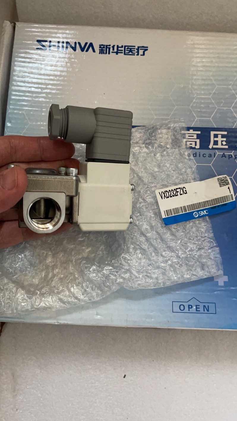 山东新华医疗脉动真空灭菌器MAST-A用smc进水电磁阀VXD232FZ1G