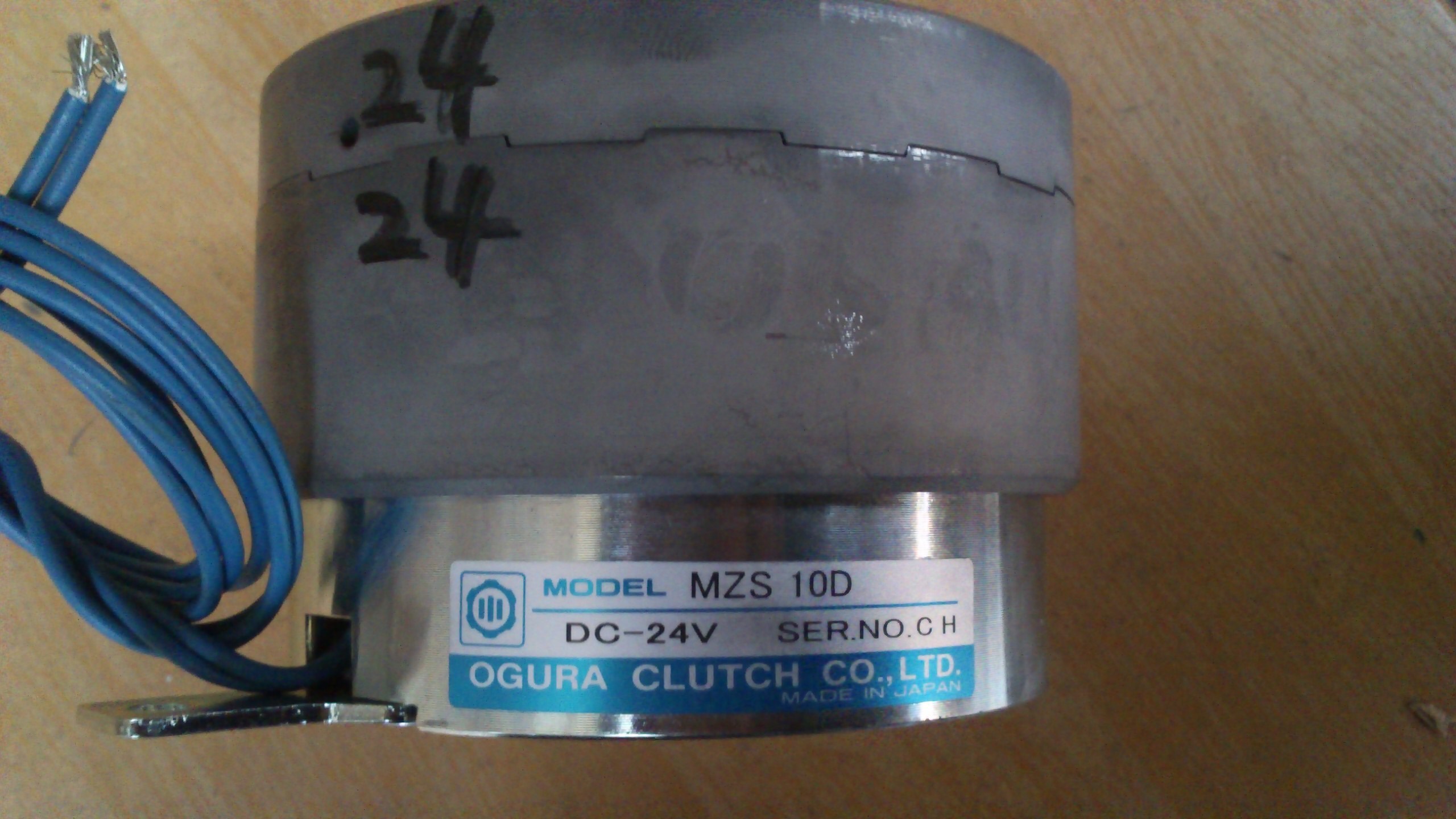 OGURA日本小仓电磁离合器MZS-10D单点离合器MZ-5D-16D-50D-DC24V