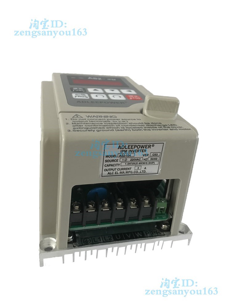 AS2-104台湾原装正品爱德利变频器调速器AS2-107/AS2-115/AS2-122