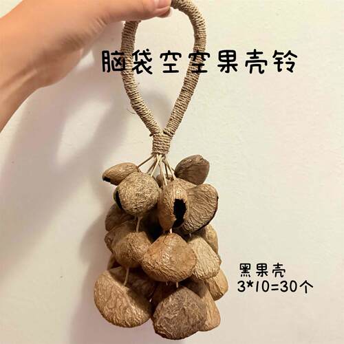 手摇铃手工印尼进口果实伴奏果壳水声音疗愈瑜伽早教乐器