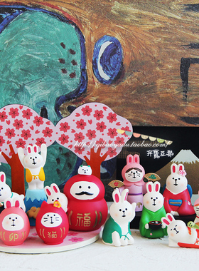 树脂摆件日式桌面可爱礼物