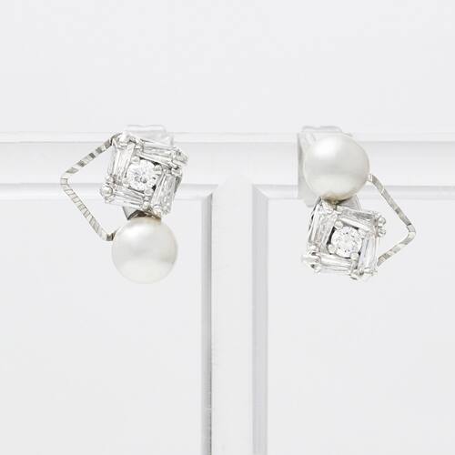 【耳针】「raffine 银」日本京都琉璃馆 手工原创耳针 气质百搭