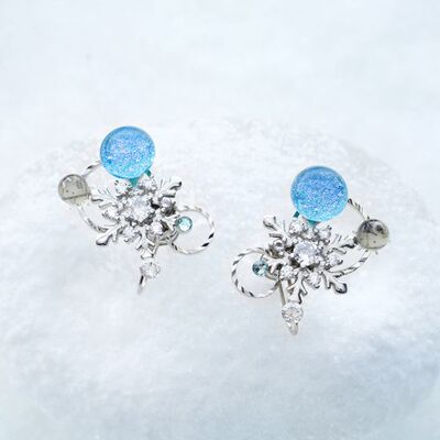 日本京都琉璃馆专利无痛耳夹