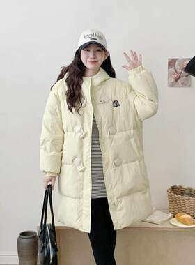 羽绒棉服女冬季新款中长