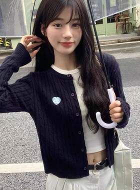 小香风针织开衫外套女秋