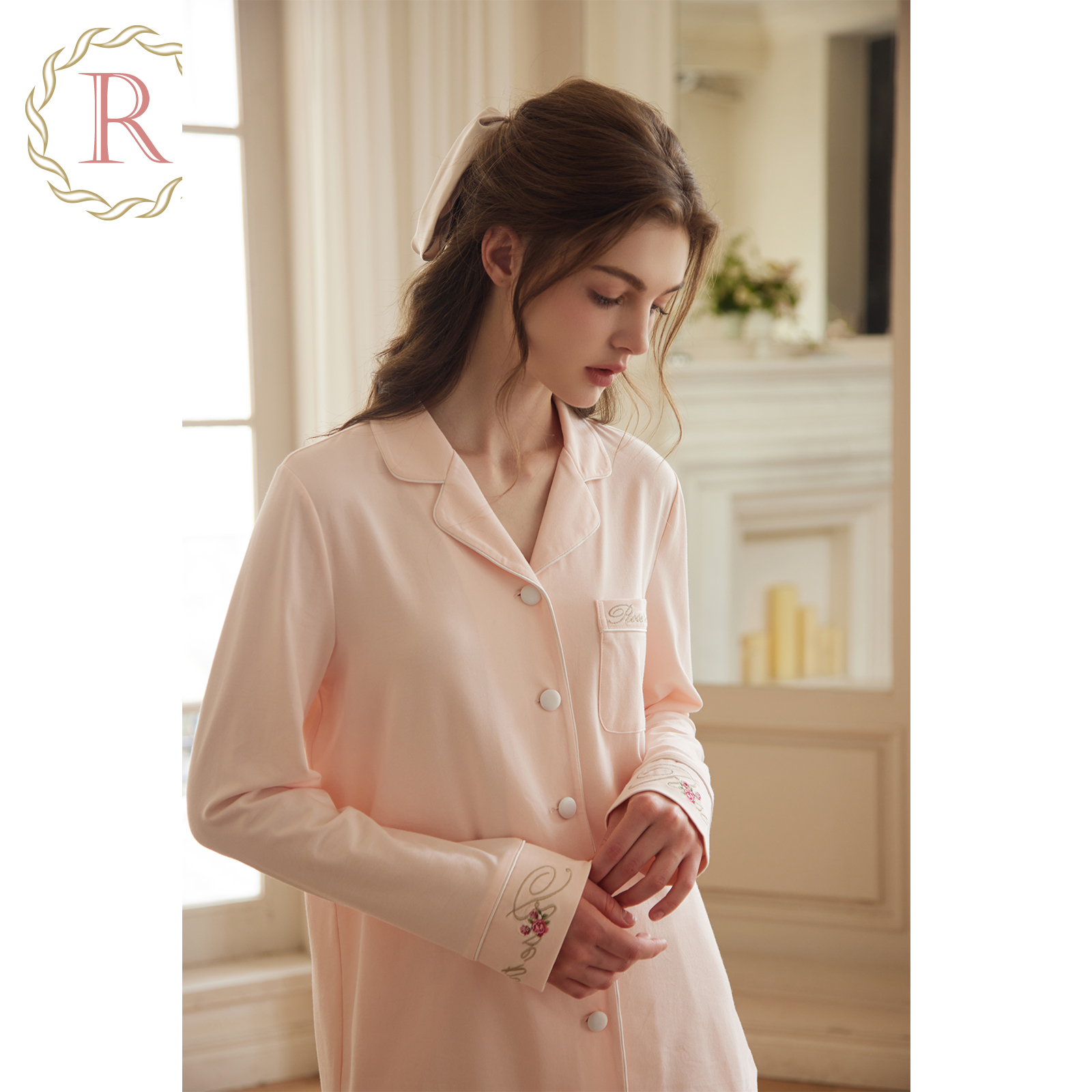 RoseTree法式性感高级睡衣套装