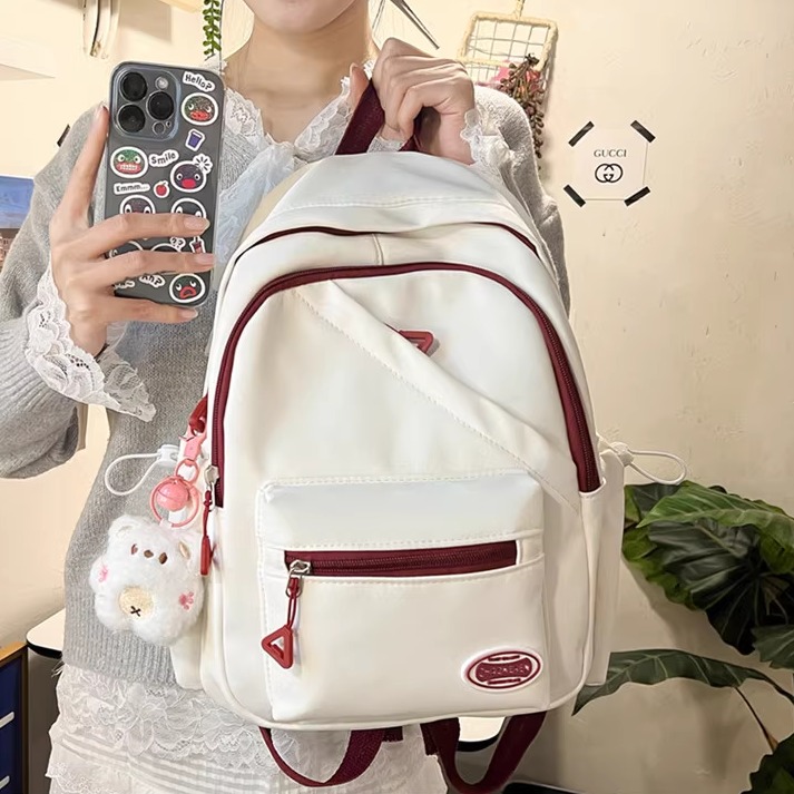 双肩包女旅游轻便高颜值小型迷你小书包2025新款可爱超火小背包