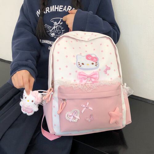 春游背包可爱卡通少女书包高颜值