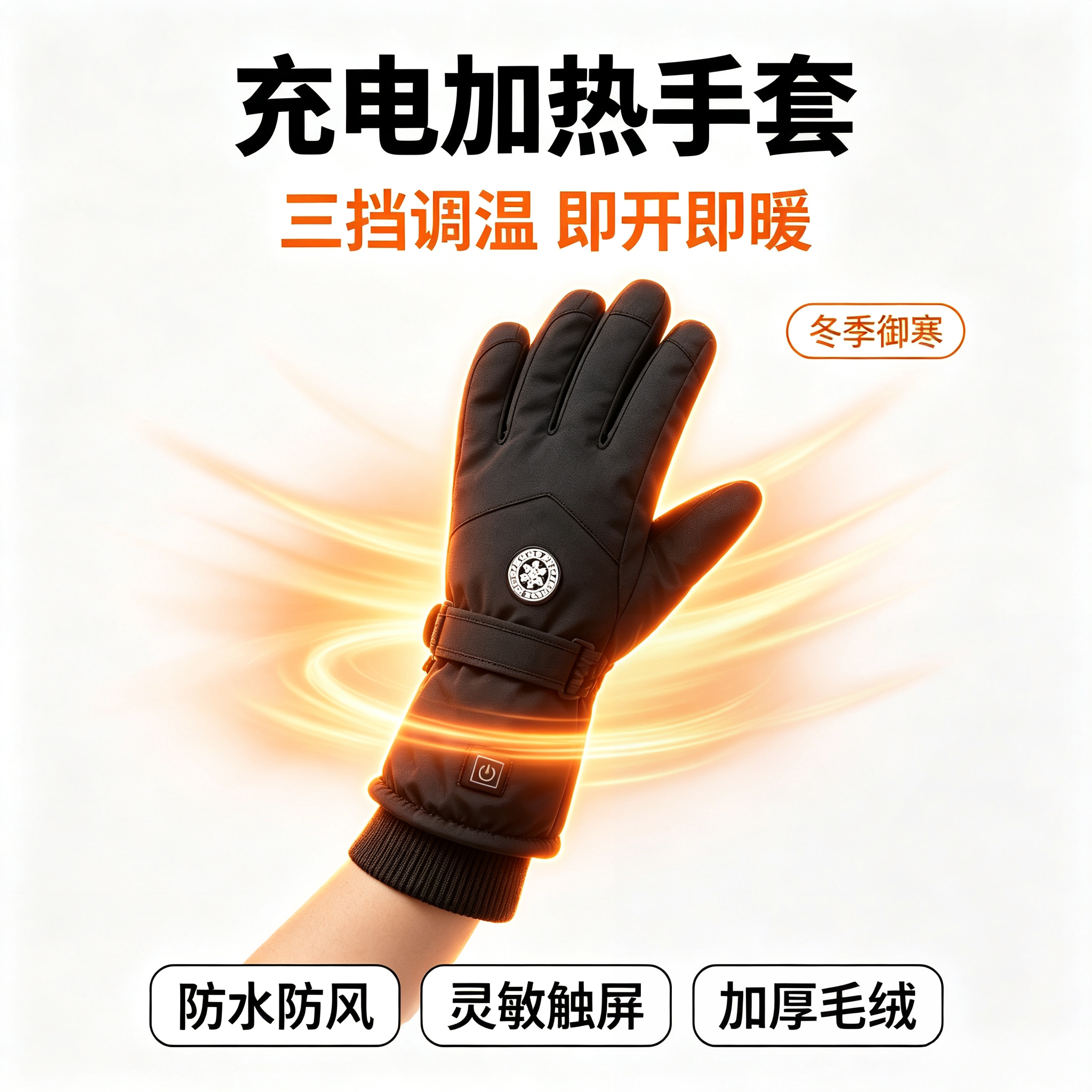 升级指尖环绕发热大容量电池