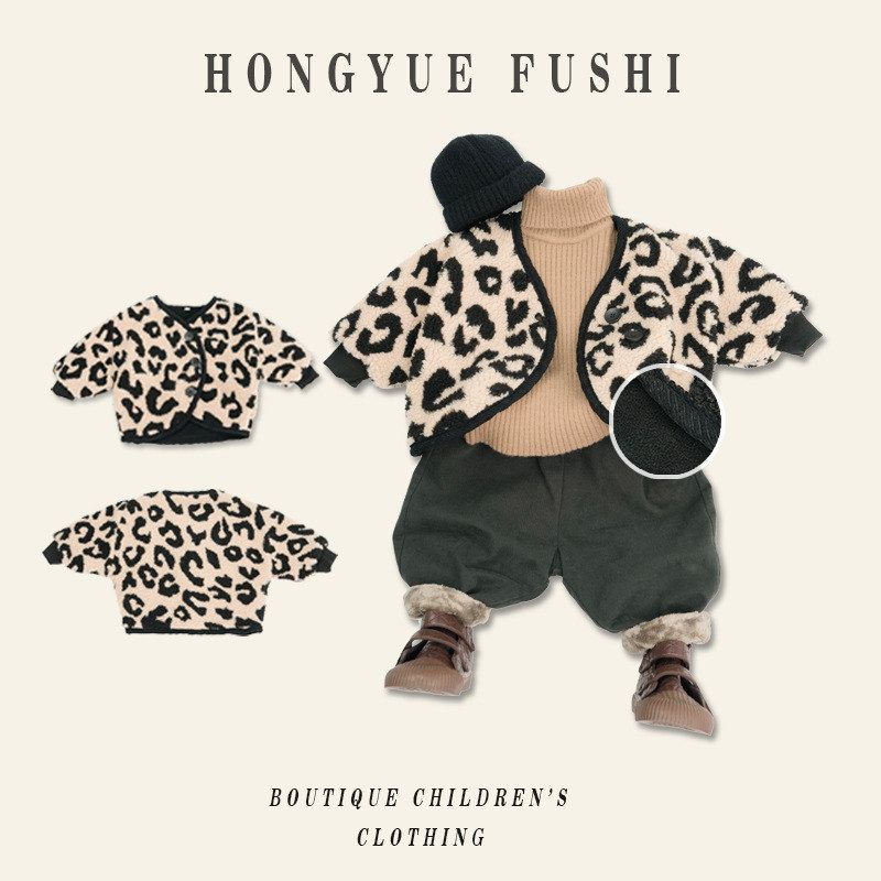 洋气棉袄韩国童装过年潮男宽松