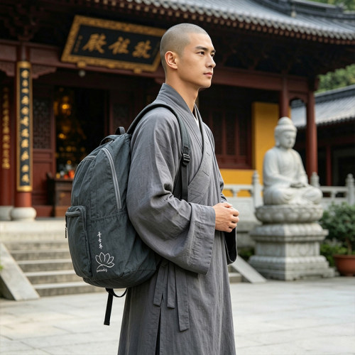 出家人防水三衣小背包男女款