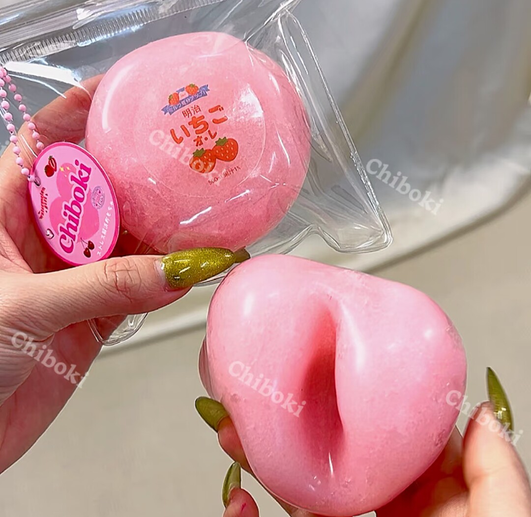thumbnail for Chiboki Original Milk Smoothie Series Moldable Soft Sand Non-Gum Handmade Balls Squeeze Balls!