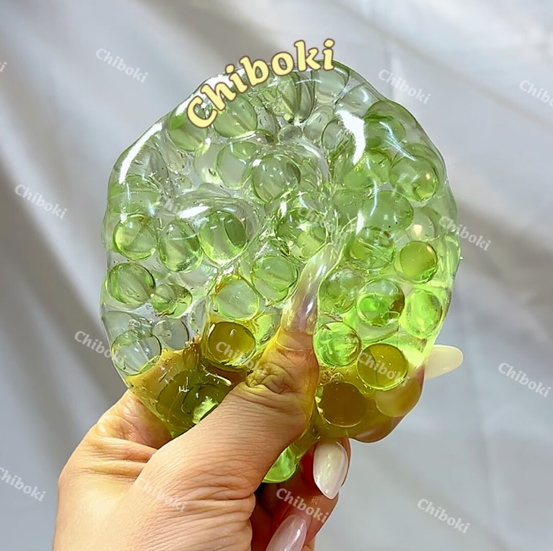 thumbnail for Chiboki colorful candy beads! Thin skin, grainy texture, Vaseline, malleable, non-rebound, handmade ball squeeze fun
