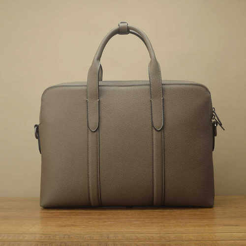 TOGO粒面头层牛皮商务休闲公文包