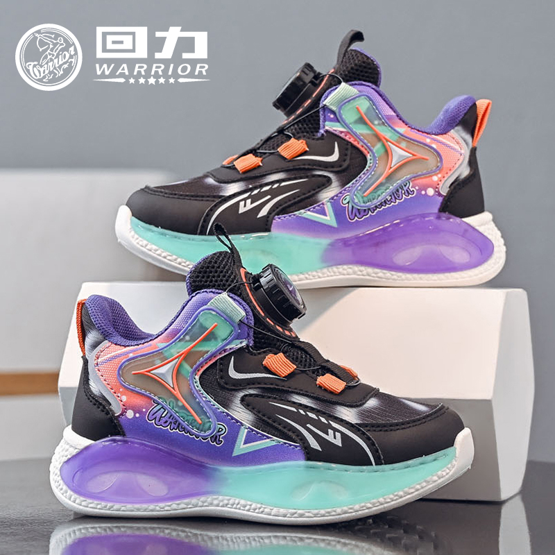 回力童鞋女童透气篮球鞋2025秋季