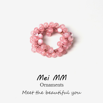 发绳扎头高马尾发圈头绳女丸子头