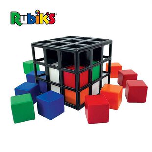 rubiks魔方多人对战井字棋 休闲聚会亲子棋类儿童益智玩具鲁比克