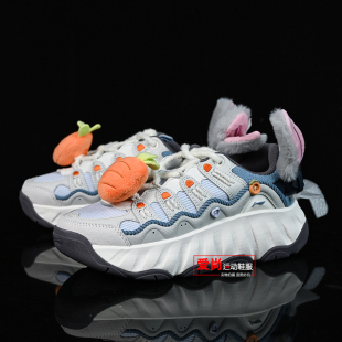 休闲鞋 经典 AGCV254 女子减震回弹时尚 李宁疯狂动物城联名曲奇鞋