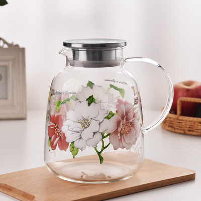 耐高温玻璃冷水壶大容量套装