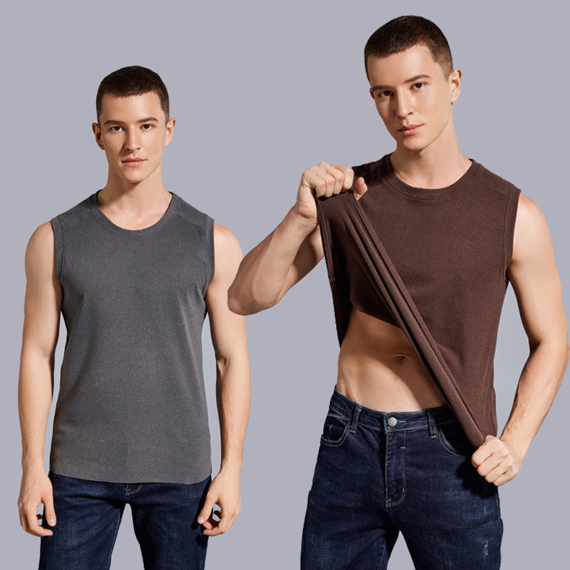 无痕保暖背心男士加绒加厚秋冬季自发热德绒打底马甲坎肩无袖上衣,女士内衣/男士内衣/家居服,保暖背心,淘宝优惠券,粉丝福利购,淘宝优惠卷