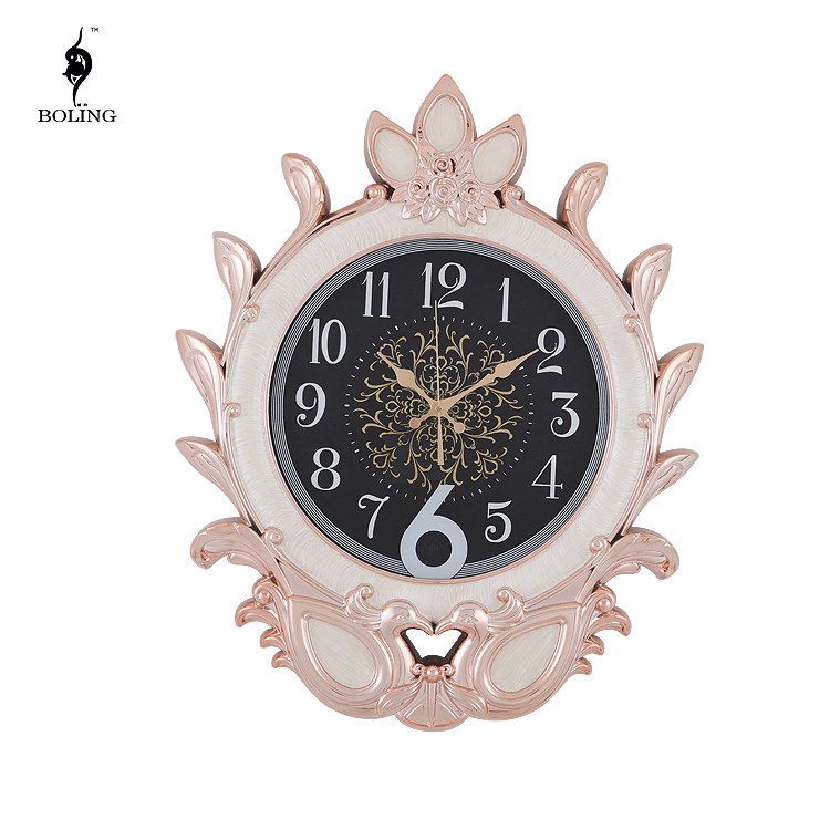 智能监控欧式挂钟手机远程现代时尚钟表监控挂钟一体机厂家直销