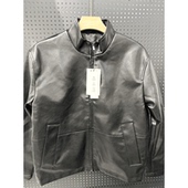 5388750 柜699 0088 新品 宽松简约皮革夹克皮衣外套 26春秋 男装