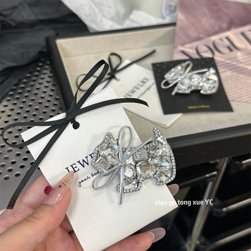 轻奢鸭嘴夹水钻小狗发夹女网红发夹刘海侧边夹碎发夹韩国头饰,饰品/流行首饰/时尚饰品新,发饰,淘宝优惠券,粉丝福利购,淘宝优惠卷