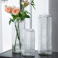 Pattrop Glass Vase Transparent крупная минимальная гостиная