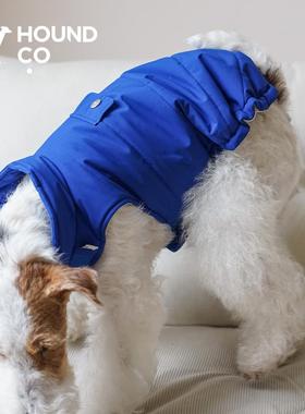 HoundCo.冬季狗狗棉服保暖外套魔术贴快速穿脱防水棉服狗衣服