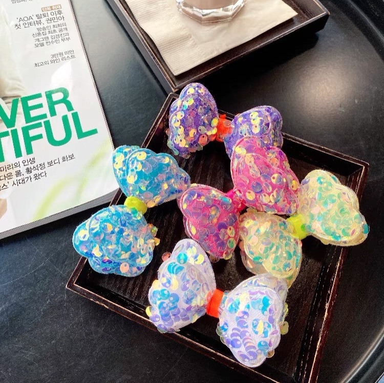 diy水灵灵手工饰品发箍亮片