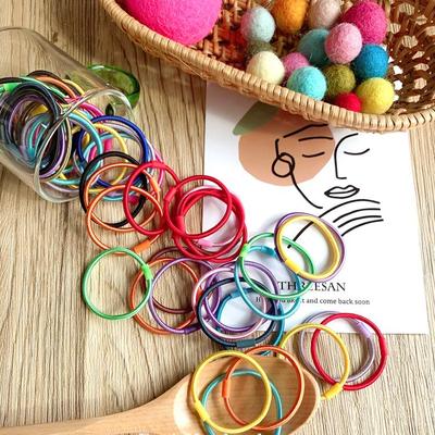 韩国进口圆形儿童发绳diy饰品