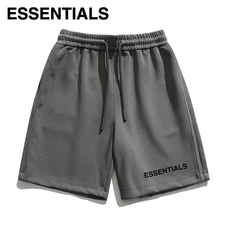 ESSENTIALS官网卫裤短裤FOG美式高街潮牌运动五分裤男2024夏季